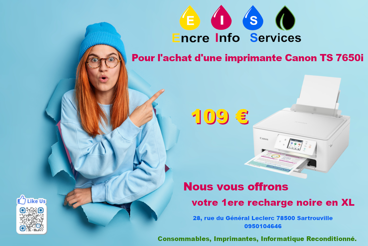 Imprimante TS 7560i à 109€